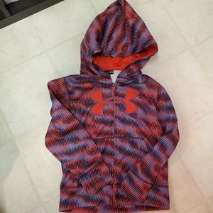Boys size 6 under armour zip up